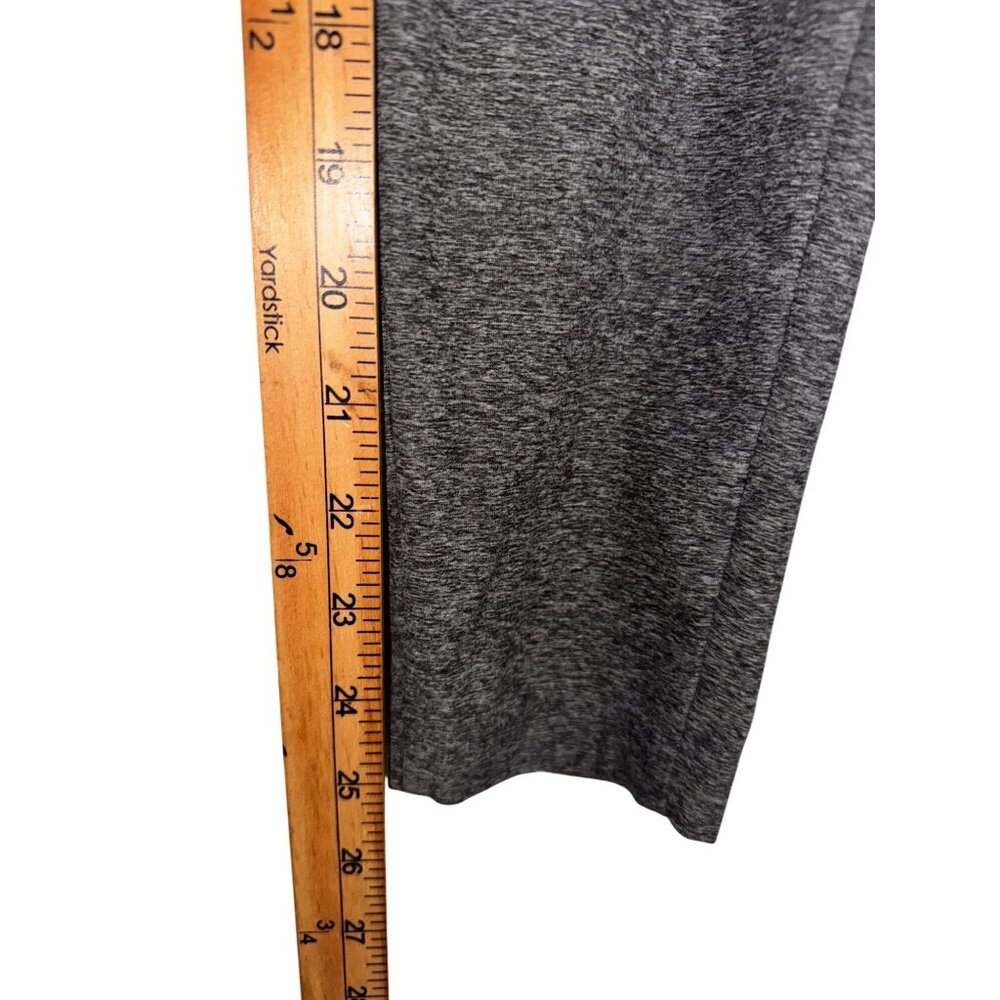 Terra & Sky Womens Heather Gray Leggings Size 14W - Picture 6 of 8